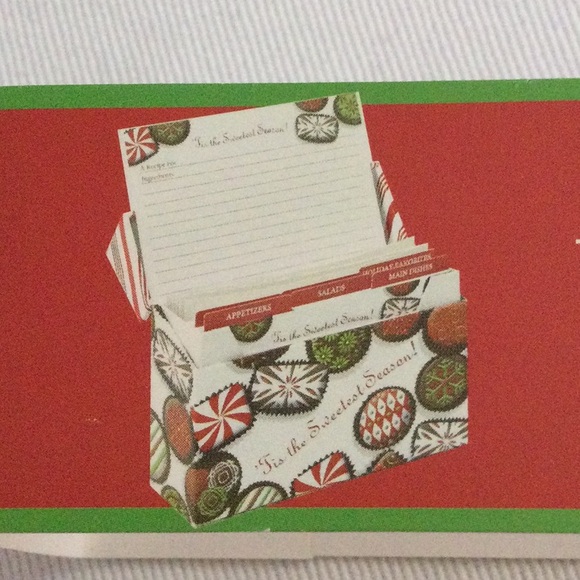 3/$10 | Holiday Recipe Cards with Box - Picture 5 of 12